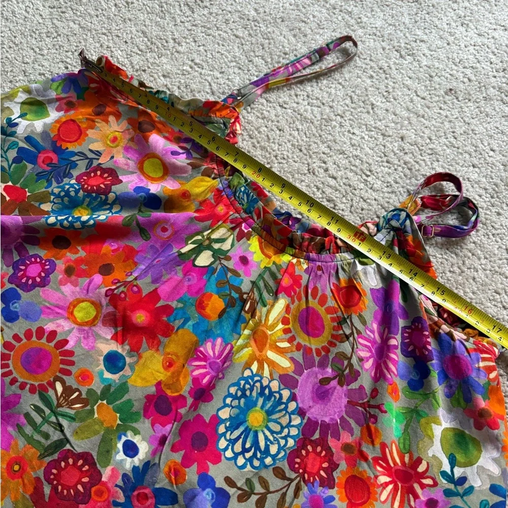 Natural Life cropped floral tank top - Picture 3 of 5